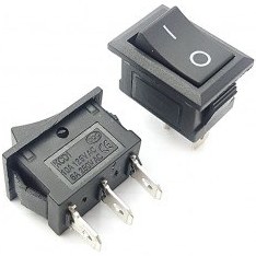 تصویر کلید راکر کوچک دو حالته 3 پین KCD1-101 | فروش تکی 