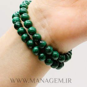 تصویر دستبند مالاکیت 