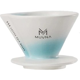 تصویر دریپر v60 مدل XingChuan برند MUVNA MUVNA XingChuan ceramic v60 filter cup