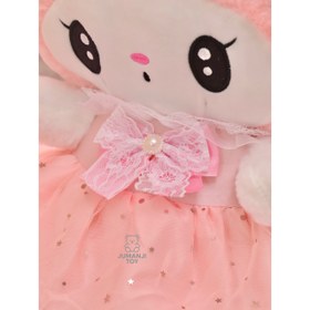 تصویر عروسک طرح ملودی دامن ستاره ارتفاع ۴۵ سانتی متر 