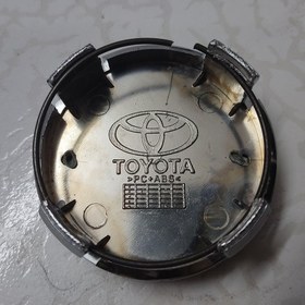 تصویر تورینگی چرخ ماشین تویوتا بچه قالپاق درپوش وسط تو رینگی مدل toyota camry آرم مارک لوگو لاستیک خودرو مناسب رینگ فابریک 