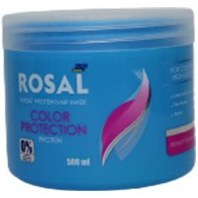 تصویر رزال ماسک موی گندم تثبیت کننده موهای رنگ شده و هایلایت Rosal Wheat Protein Hair Mask Color Protection