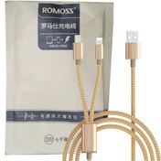 تصویر کابل شارژ روموس ROMOSS CB21A 2IN1 پاکتی 