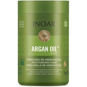 تصویر ماسک مو اینوار روغن ارگان Inoar ArganOIlSystem Mascara 800g 