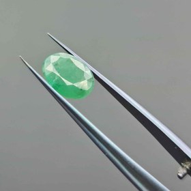 تصویر زمرد بیضی کد 37274 