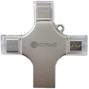 تصویر فلش مموری کوتتسی 64 گیگ Coteetci 4 inteface High-speed Flash Drive CS8836 