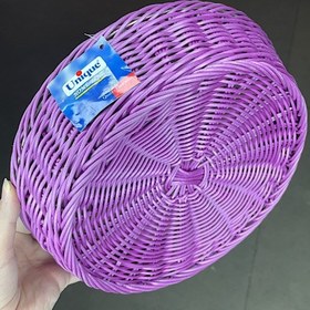 تصویر سبد حصیری گرد یونیک کد ۱۱۸۳ 