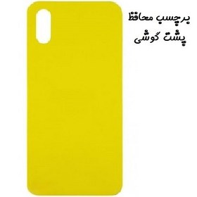 تصویر برچسب محافظ پشت گوشی Redmi 9A شیائومی نانو بی رنگ شفاف کد 40322 