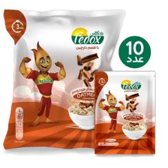تصویر اوتمیل آماده دارچینی فدوکس بسته ۱۰ عددی 