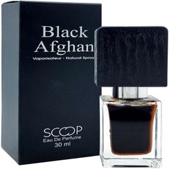 تصویر عطر جیبی اسکوپ مدل Black Afgano حجم 30 میلی لیتر 