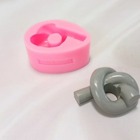 تصویر قالب سیلیکونی جاشمعی گره 