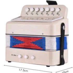 تصویر آکاردئون کودک ۱۰ کلید 