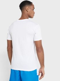 تصویر تی‌شرت گرافیکی یقه گرد برند Emporio Armani Graphic Crew Neck T-Shirt