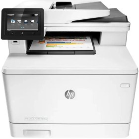 تصویر پرینتر چندکاره لیزری رنگی اچ پی مدل LaserJet Pro MFP M477fnw 