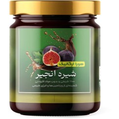 تصویر شیره انجیر هورا مدل لرستان وزن ۵۰۰ گرم Hora fig juice, Lorestan model, weight 500 grams