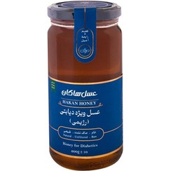 تصویر عسل دیابتی هاکان 600 گرمی 