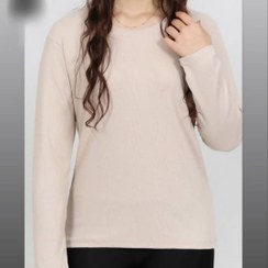 تصویر بلوز آستین بلند بیسیک قواره دار پک ۶ عددی 