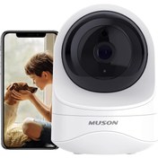 تصویر دوربین کودک و امنیتی داخل و بیرون Muson 1080P HD 