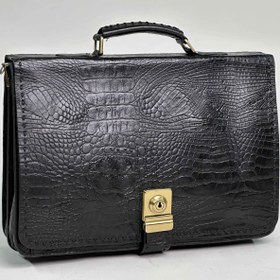 تصویر کیف چرم اداری آستیاک 