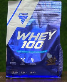 تصویر پروتئین وی 100 ترک نوتریشن (تضمین اصالت) | TREC WHEY 100 