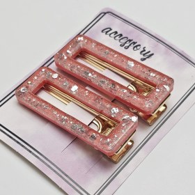 تصویر گل سر رزینی دست ساز کد 97 