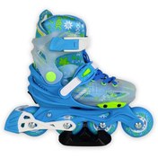 تصویر اسکیت کالاری مدل C3 صورتی 