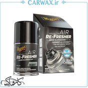 تصویر کپسول تهویه هوای خودرو مگوایرز Meguairs Air Refresher Black Chrome 