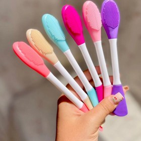 تصویر فیس براش سه کاره Three-function face brush