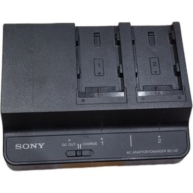 تصویر شارژر اصلی دوشیار سونی مدل Sony BC-U2 2-Slot Charger 