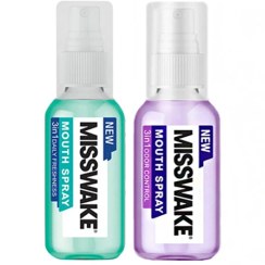 تصویر اسپری خوشبوکننده دهان میسویک مدل ۳ در ۱–ضدباکتری، ضد التهاب 