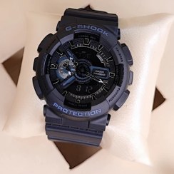 تصویر ساعت مچی مردانه کاسیو مدل GA-110-1B با بند رزینی 