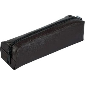 تصویر جامدادی چرم مشکی 