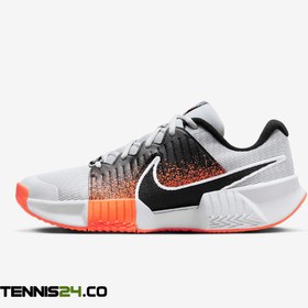 تصویر کفش تنیس مردانه نایک Nike GP Challenge Pro Premium Clay- سفید/نارنجی 