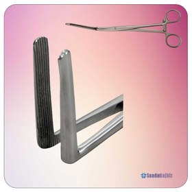 تصویر گیره واژن Clamp Forceps 