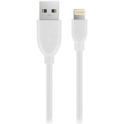 تصویر کابل تبدیل USB به لایتنینگ مدل K-UC561 طول 1.2 متر کی نت پلاس USB to Lightning conversion cable model K-UC561 length 1.2 meters Knet Plus