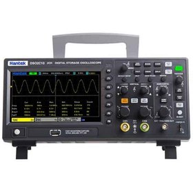 تصویر اسیلوسکوپ 100 مگاهرتز 2 کانال برند هانتک DS0-2C10 DSO2c10 Hantek Digital Oscilloscope