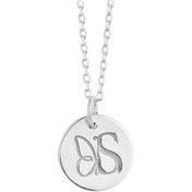 تصویر گردنبند نقره حرف S NSi-1026