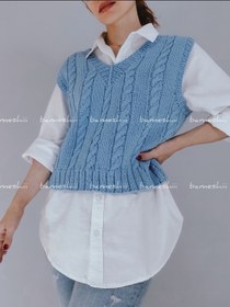 تصویر وست دستبافت دنیز 