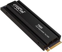 تصویر Crucial T500 2TB Gen4 NVMe M.2 Internal Gaming SSD with Heatsink, Up to 7400MB/s, PlayStation 5 Compatible plus 1mo Adobe CC All Apps- CT2000T500SSD5 