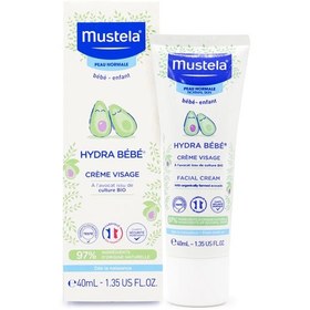 تصویر کرم مرطوب کننده آووکادو صورت هیدرا بیبی موستلا 40 میلی لیتر Mustela 