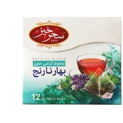 تصویر دمنوش بهارنارنج سحرخیز بسته 12 عددی 