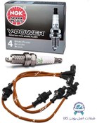 تصویر پک افزایش شتاب و قدرت موتور XU7 مناسب سمند LX با شمع پایه کوتاه تک پلاتین انجیکا 2262 