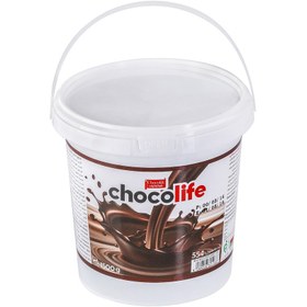 تصویر سس شکلاتی سطلی 1500 گرم شوکولایف 