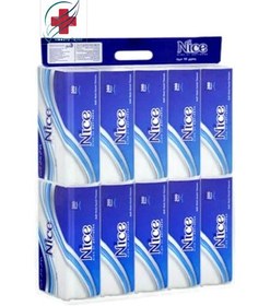 تصویر دستمال کاغذی نایس پک 10 عددی 