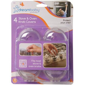 تصویر قفل شیر اجاق گاز دریم بی بی DREAM BABY Stove Oven Knob Covers 4pk