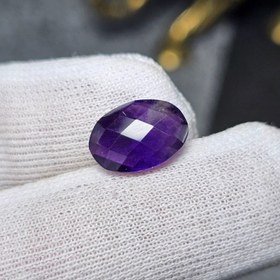 تصویر نگین سنگ آمیتیست معدنی کد 36485 