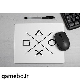 تصویر ماوس پد طرح گیمر کدMP1009 