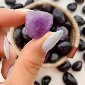 تصویر سنگ تامبل آمیتیست 