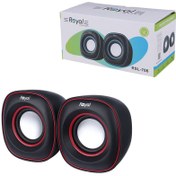 تصویر اسپیکر دو تکه رویال مدل RSL706 