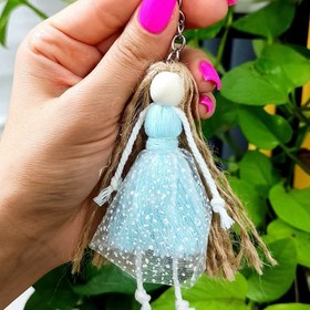 تصویر گیفت مکرومه عروسکی 2 